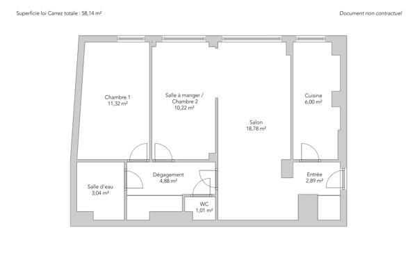 Appartement Paris 16 e - RUE DU DOCTEUR BLANCHE