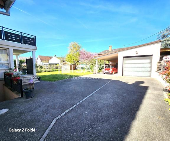 Cette maison bi-famille ou investissement locatif se trouve à Sainte-Croix-en-Plaine