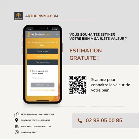 Vente Appartement 4 pièces 78 m2 à Brest