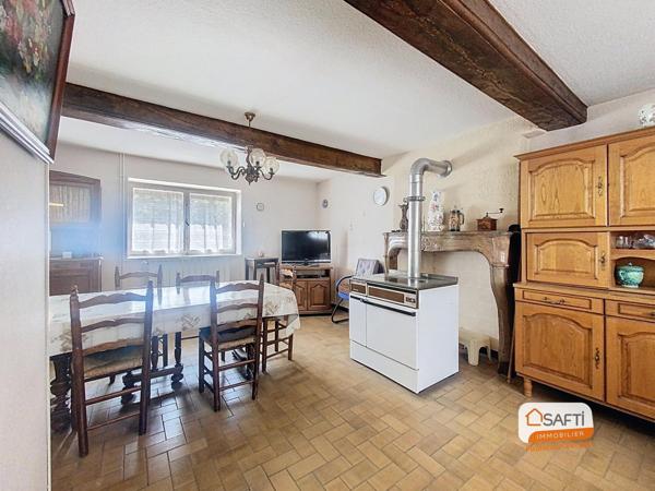 Maison de ville avec garage et jardin