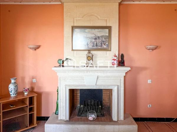 AMBÈS – Maison en pierre avec vue exceptionnelle sur la Dordogne