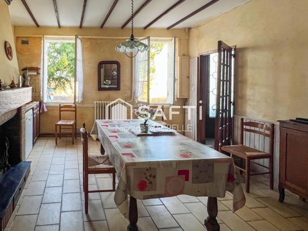 AMBÈS – Maison en pierre avec vue exceptionnelle sur la Dordogne