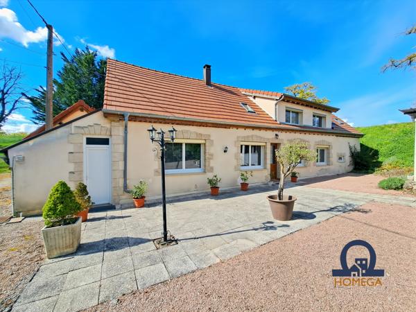 Le Theil (03240) Maison d’habitation avec étang fondé en titre sur 9,4 hectares