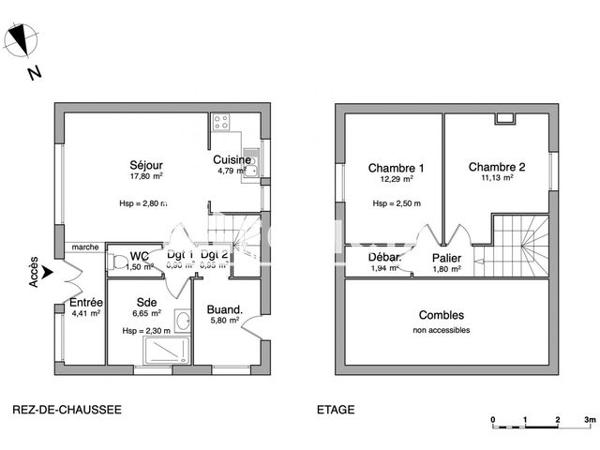 Location Maison 3 pièces 70 m² - 14 RUE DU LIEUTENANT VAISSEAU DE PARIS Le Mans 72100