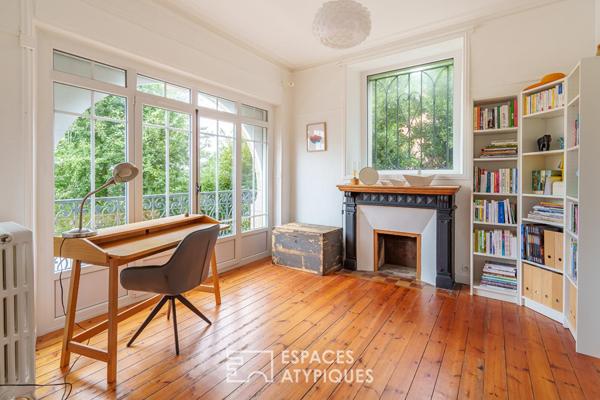 Somptueuse maison bourgeoise au coeur d’un écrin végétal
