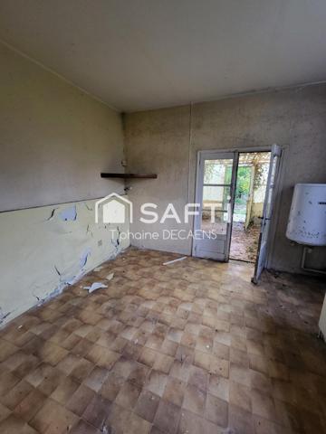 Terrain constructible avec maison a rénové 62m2