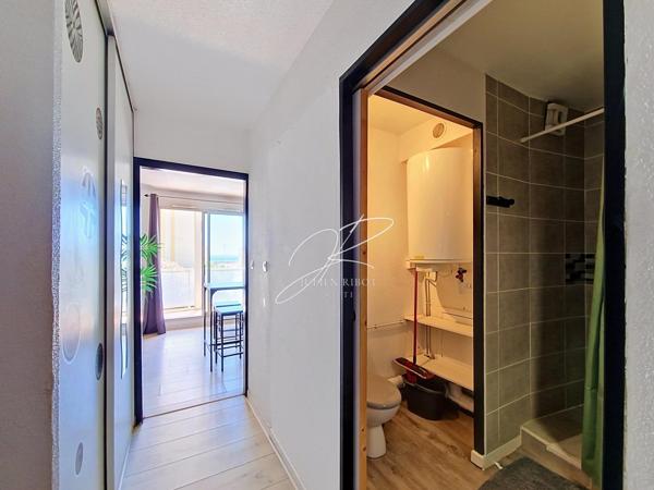 Appartement T2 37 m² vue mer loggia et parking