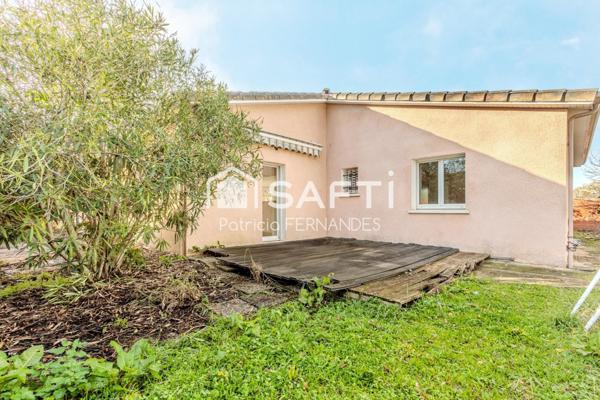 AUCAMVILLE - Maison plain-pied T4 avec jardin et garage