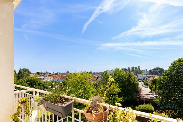 A vendre Nantes Zola T3 80m2 balcons, parking, cave, grenier