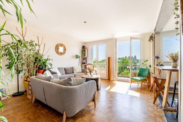 A vendre Nantes Zola T3 80m2 balcons, parking, cave, grenier