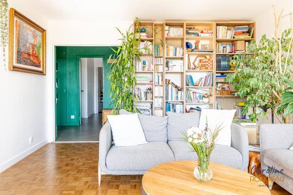 A vendre Nantes Zola T3 80m2 balcons, parking, cave, grenier