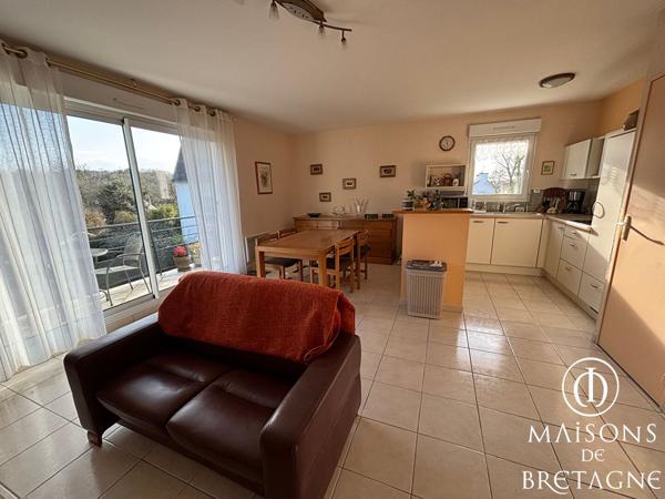 29350 MOELAN SUR MER Appartement proche du centre ville à Moelan Sur Mer 3 pièces 65 m2 2 chambres et garage