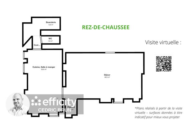 Maison 5 pièces - 206 m² Exclusivité efficity
