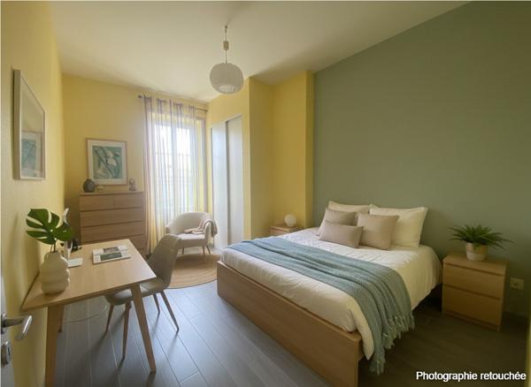 Maison de plain-pied 2 chambres.