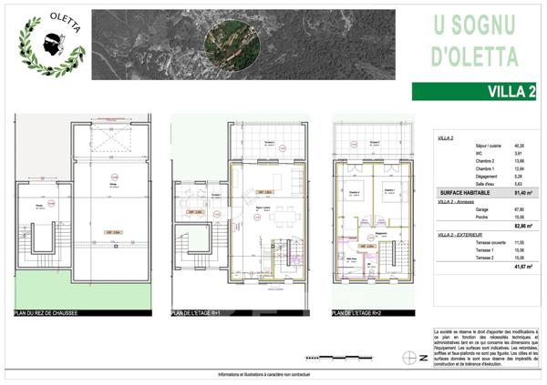 Villa Neuve 82m2 - Domaine Privée - Oletta