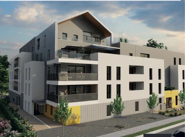 49100 ANGERS APPARTEMENT T2 - GRAND BALCON - PLACE DE PARKING
