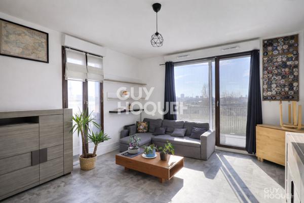 Appartement 3 pièces à vendre avec balcon et parking à La Courneuve - Quartier Balzac - Braque