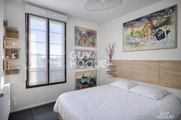 Appartement 3 pièces à vendre avec balcon et parking à La Courneuve - Quartier Balzac - Braque