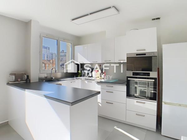 COLOMBES CENTRE - APPARTEMENT 76M² AVEC JARDIN ET CAVE