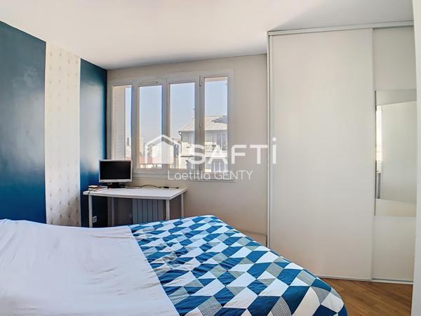 COLOMBES CENTRE - APPARTEMENT 76M² AVEC JARDIN ET CAVE