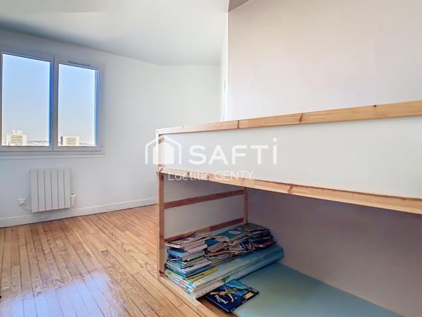 COLOMBES CENTRE - APPARTEMENT 76M² AVEC JARDIN ET CAVE