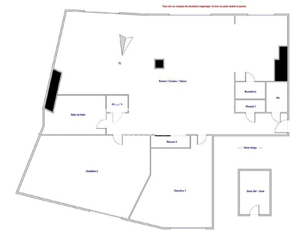 COLOMBES CENTRE - APPARTEMENT 76M² AVEC JARDIN ET CAVE
