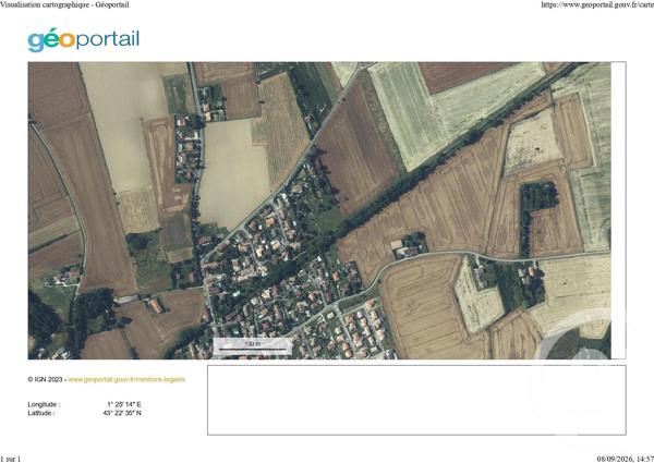 Terrain à vendre  3575 m 2   MIREMONT  - 31