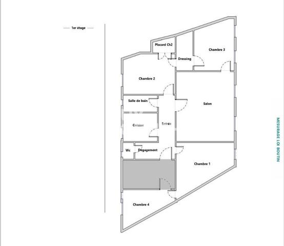 Bel appartement meublé 5 pièces – 105 m² – Paris 12ème