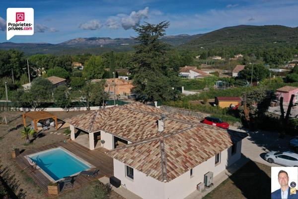 VILLA CONTEMPORAI?NE RECENTE D'ENVIRON 140 M2 AVEC PISCINE, GARAGE et TERRAIN PAYSAGER DE 1700 M2