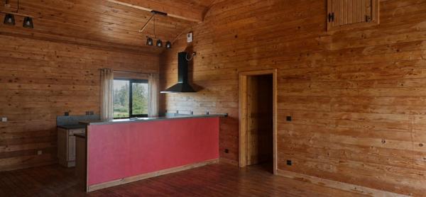Maison ossature bois , belle pièce à vivre, 4 chambres