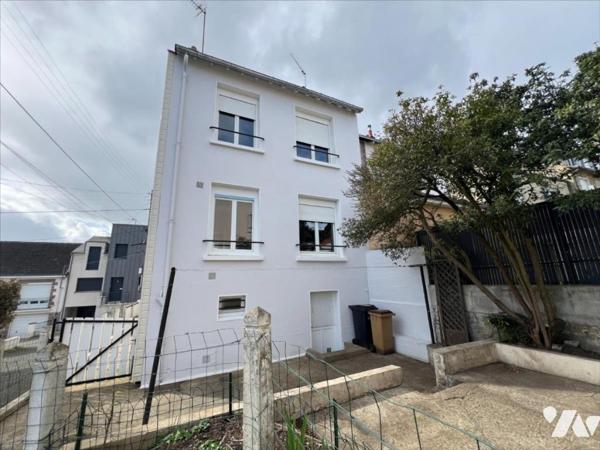 Maison 3 chambres avec garage située au MANS - quartier JARDIN DES PLANTES - PREMARTINE
