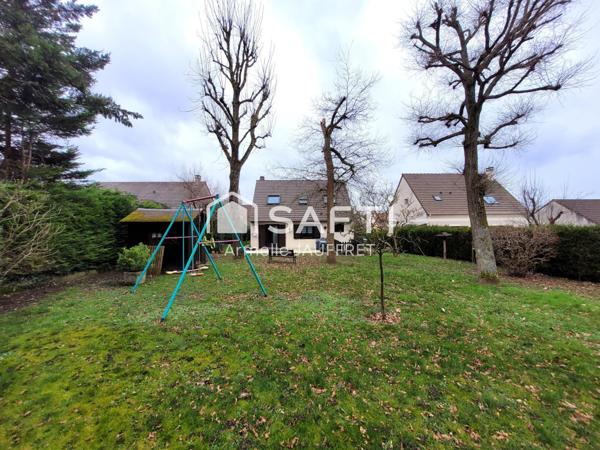 Au Calme en forêt d'Ecouen, robuste maison.