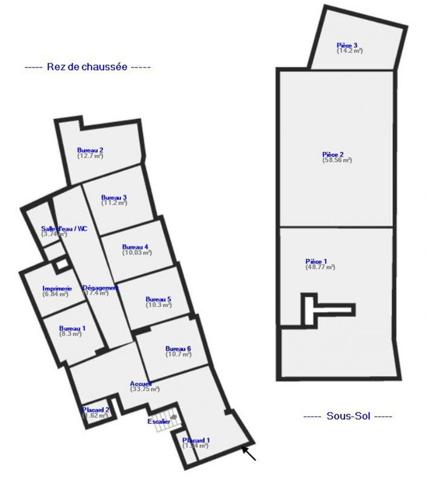 Boutique/Local commercial à vendre 249 m² Vitry-sur-Seine