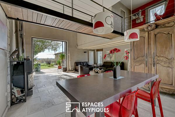 Mas Contemporain au Coeur des Vignes