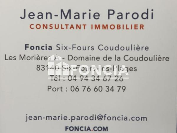 À vendre Appartement 2 pièces 28 m² - Six-fours-les-plages 83140
