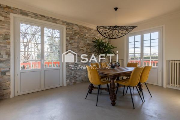 Magnifique maison basque 7 P, au calme avec terrain