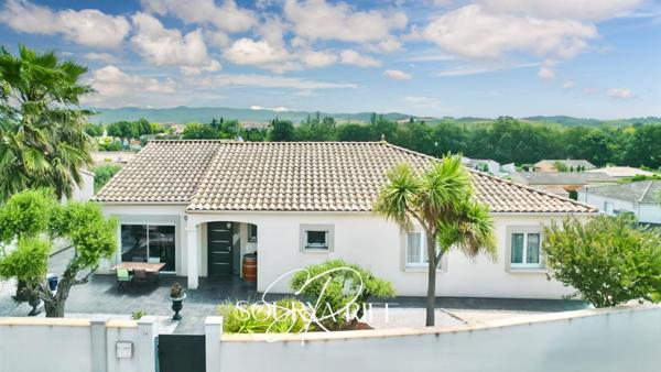 EN EXCLUSIVITE A CAZILHAC- MAISON PLAIN-PIED - CLIM-  JARDIN ARBORE