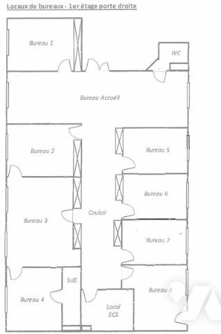 Bureaux à vendre à QUIMPER (29000), proximité commerces, écoles, bus et accès routiers