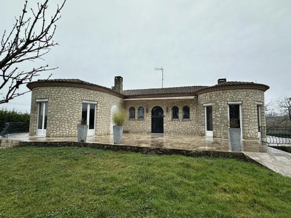 Superbe villa de 6 chambres près de Sainte-Foy-la-Grande, avec piscine et possibilité de 2 logements