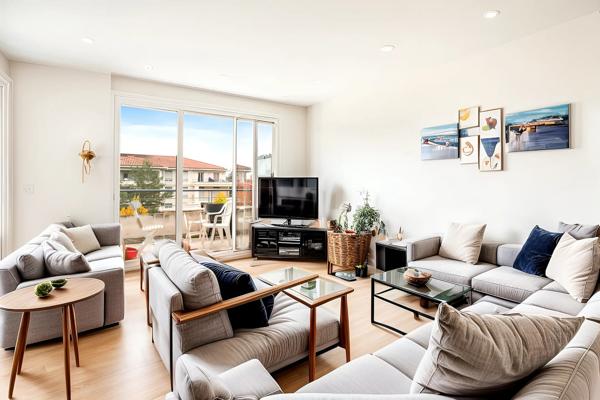 Appartement t2 + garage en sous-sol