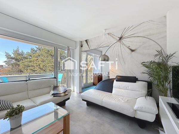 Annecy-le-Vieux - T3 bis rénové balcon