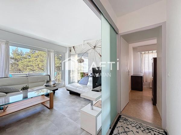 Annecy-le-Vieux - T3 bis rénové balcon