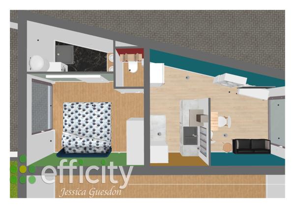 Maison
         2 pièces
        - 31 m² 85 000 €*
