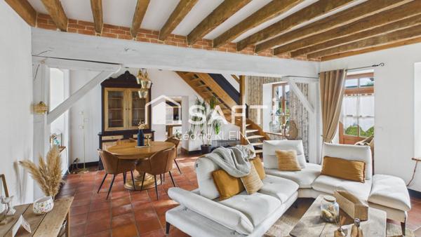 Longère de caractère avec piscine et parc arboré