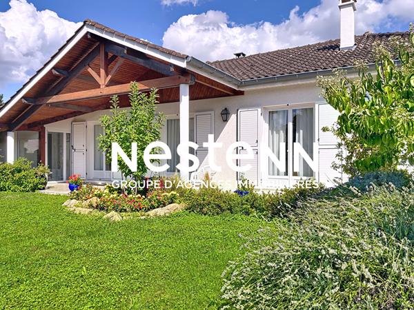 À vendre : Belle maison d'architecte au calme - secteur CRECHES SUR SAÔNE -