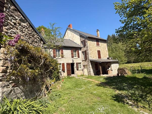 MAGNIFIQUE Moulin de Peurousseau 142m², 4 chambres sur terrain de 4663m² 149 000 €