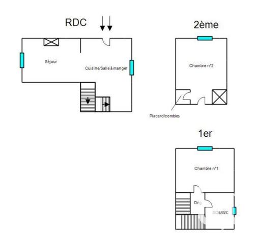 Appartement à vendre 3 pièces 48 m² Sainte-Agnès
