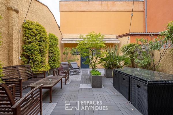 Loft avec terrasse à proximité des Gratte Ciel