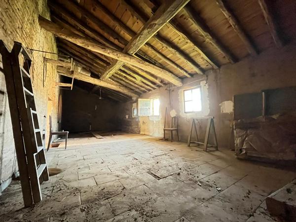 Ancienne bâtisse avec jardin située au centre de Bessières !