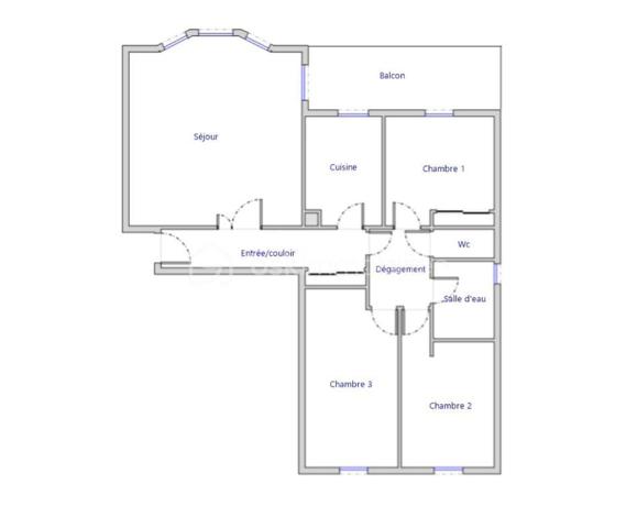 Appartement de 81,72 m²